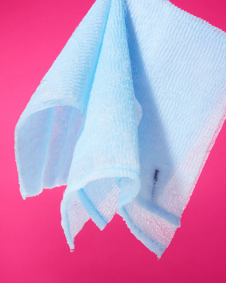 SRSLY Buffed Exfoliating Back Towel  video