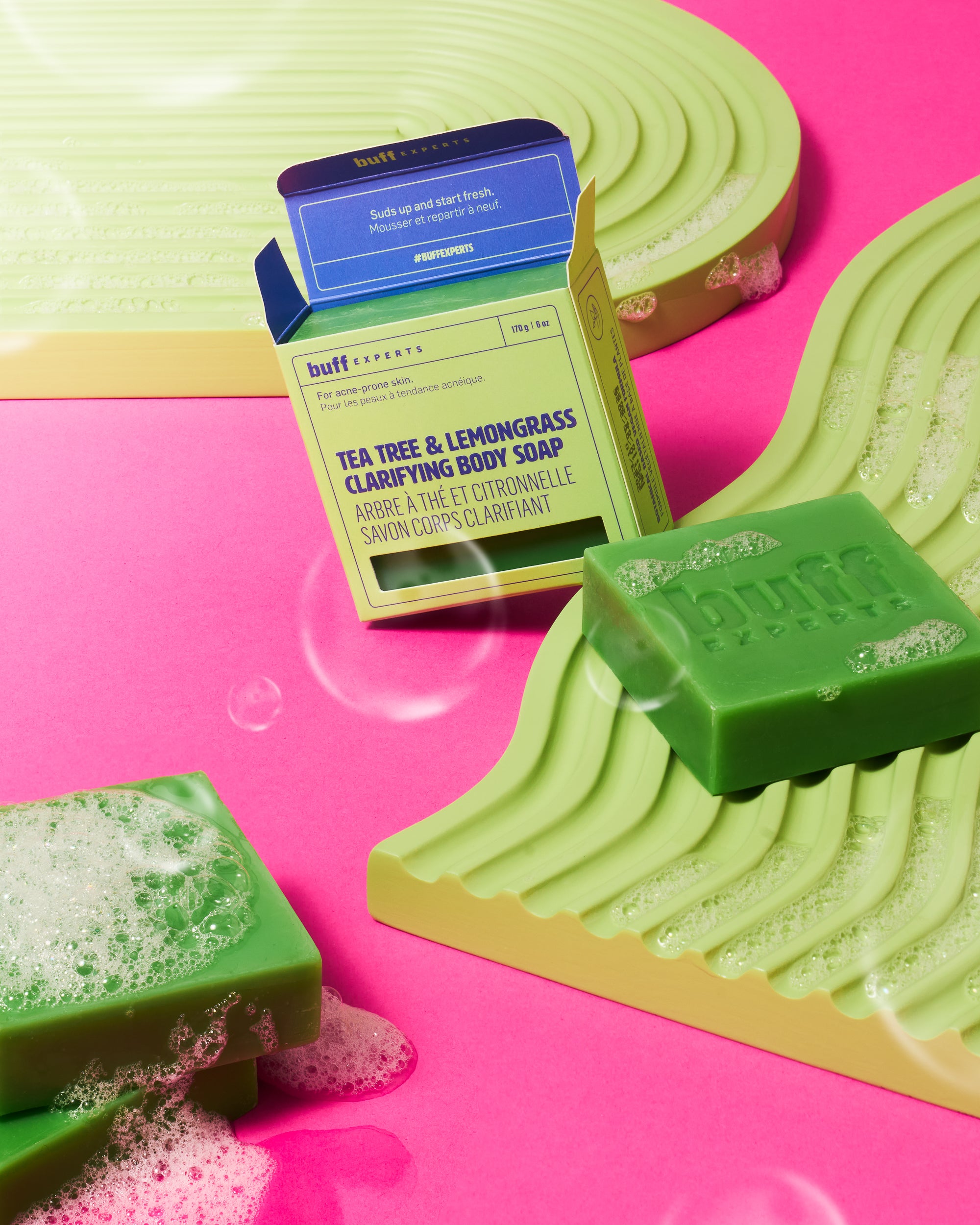 Tea Tree & Lemongrass Clarifying Body Soap – Buff Experts